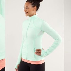 Lululemon Forme Jacket Fresh Teal Size 4 or XS
